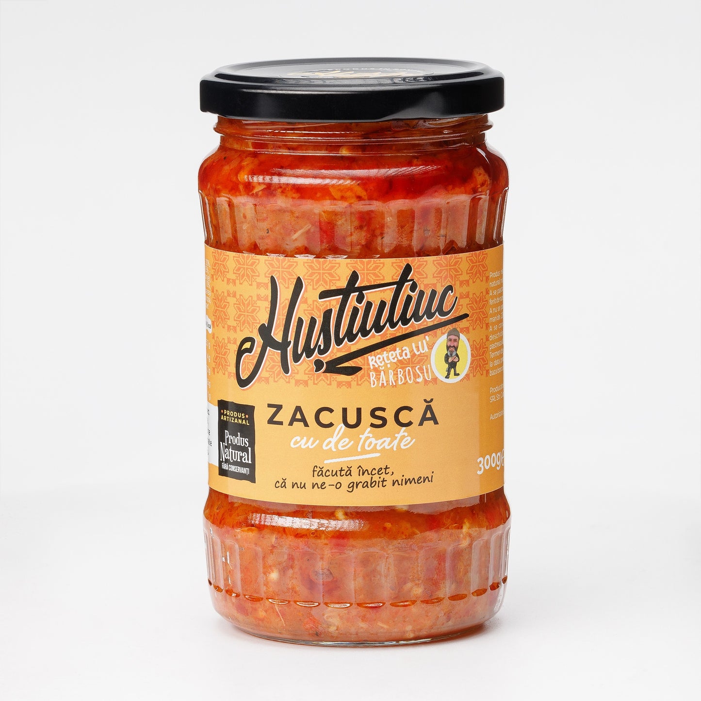 Zacusca cu de toate, Huștiuliuc, 300 gr