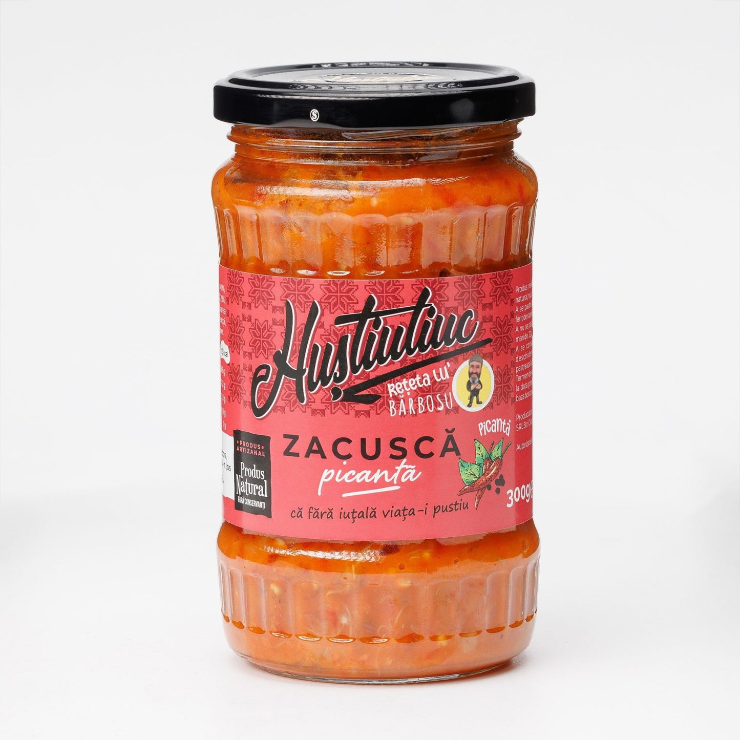 Zacusca Picanta, Huștiuliuc, 300 gr