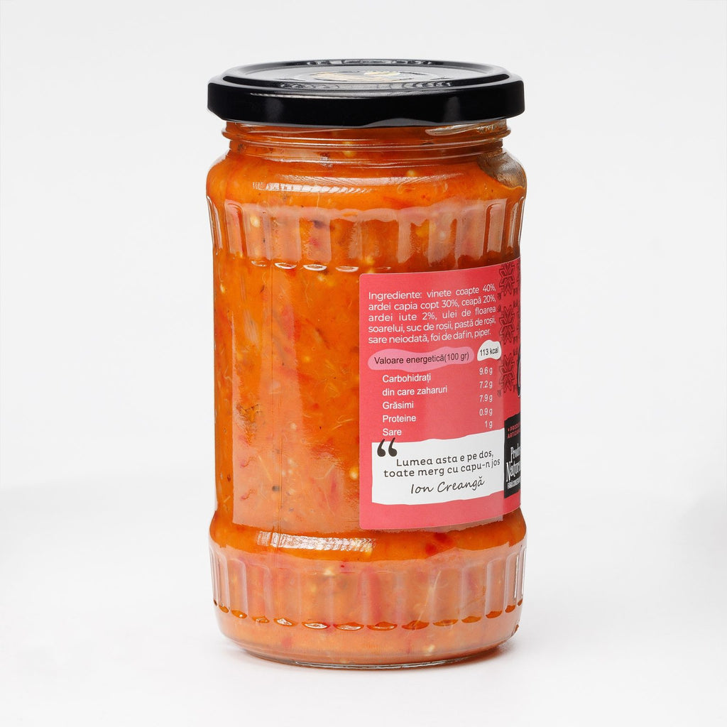 Spicy Zacusca , Huștiuliuc, 300 gr