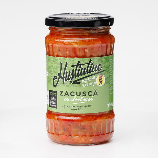Zacusca cu dovlecel, Hustiuliuc, 300g