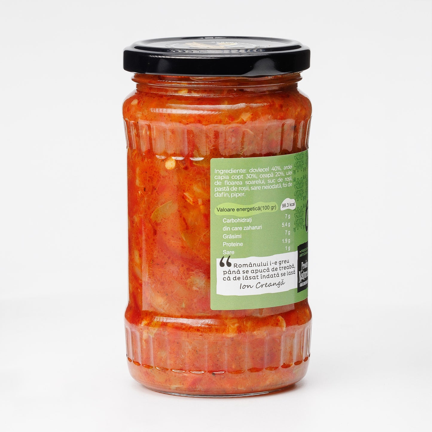 Zacusca cu dovlecel, Hustiuliuc, 300g
