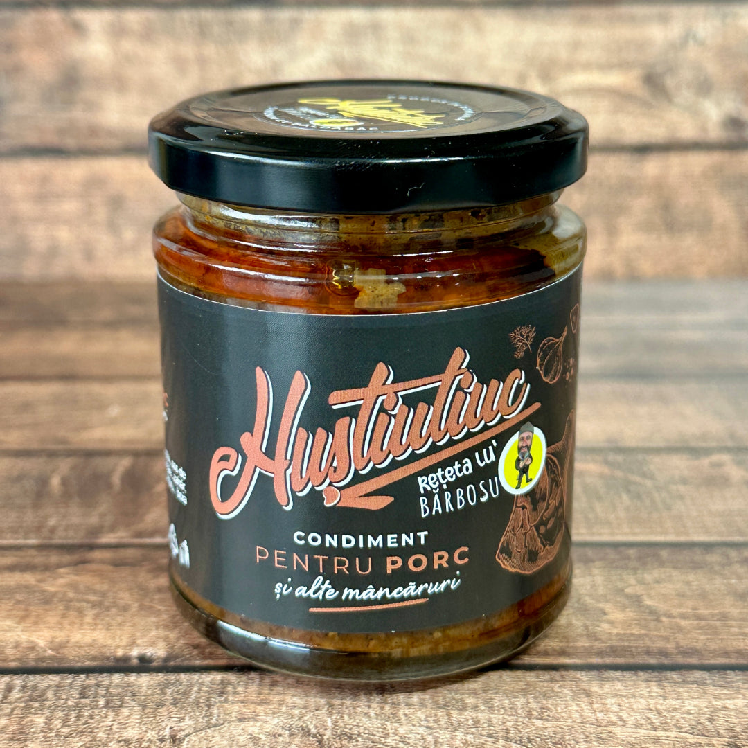 Condiment pentru carne de porc, Hustiuliuc, 190g